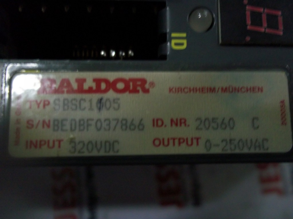 Image #1 of Repair SBSC1005 BALDOR BALDOR SERVO DRIVE in Malaysia, Singapore, Thailand, Indonesia