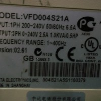 Repair VFD004S21A DELTA ELECTRONICS  DELTA ELECTRONICS, INC. in Malaysia, Singapore, Thailand, Indonesia