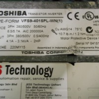 Repair VFS9-4015PL-WN(1) TOSHIBA TOSHIBA TRANSISTOR INVERETER in Malaysia, Singapore, Thailand, Indonesia