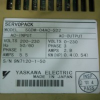 Repair SGDM-04AC-SD2 YASKAWA YASKAWA SERVOPACK in Malaysia, Singapore, Thailand, Indonesia