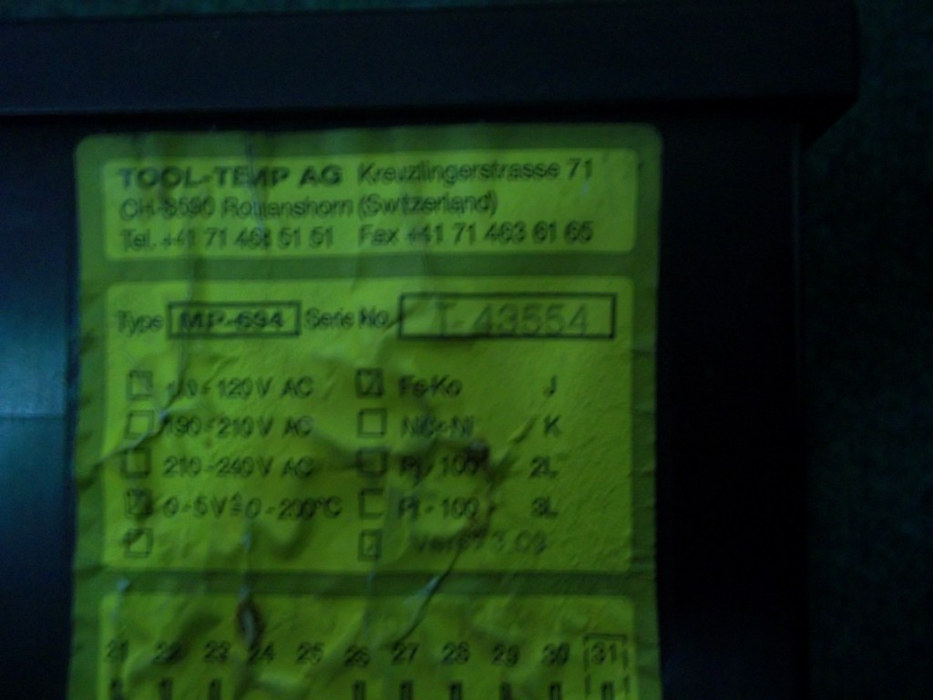 Image #1 of Repair MP-694 SIEMENS TOOL-TEMP CONTROLLER in Malaysia, Singapore, Thailand, Indonesia