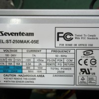 Repair ST-250MAK-05E SEVENTEAM SEVENTEAM POWER SUPPLY in Malaysia, Singapore, Thailand, Indonesia