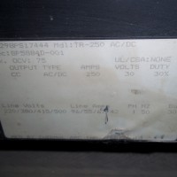 Repair TR-250 THERMADYNE AC/DC ARC WELDER in Malaysia, Singapore, Thailand, Indonesia