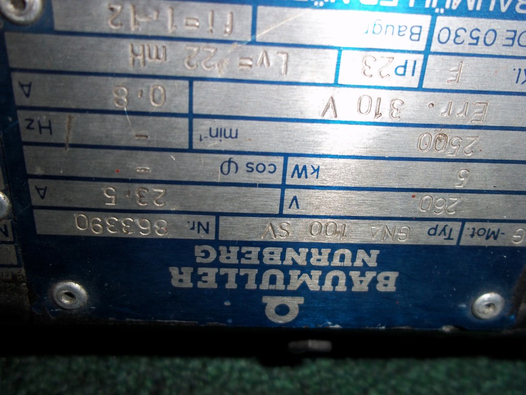 Image #1 of Repair GNA 100SV BAUMULLER BAUMULLER NUMBERG in Malaysia, Singapore, Thailand, Indonesia