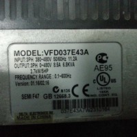 Repair VFD037E43A DELTA DELTA INVERTER in Malaysia, Singapore, Thailand, Indonesia