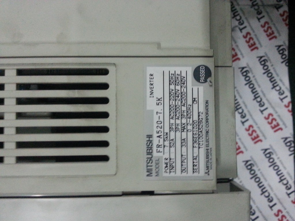 Image #1 of Repair FR-A520-7.5K MITSUBISHI MITSUBISHI FREQROL A500 in Malaysia, Singapore, Thailand, Indonesia