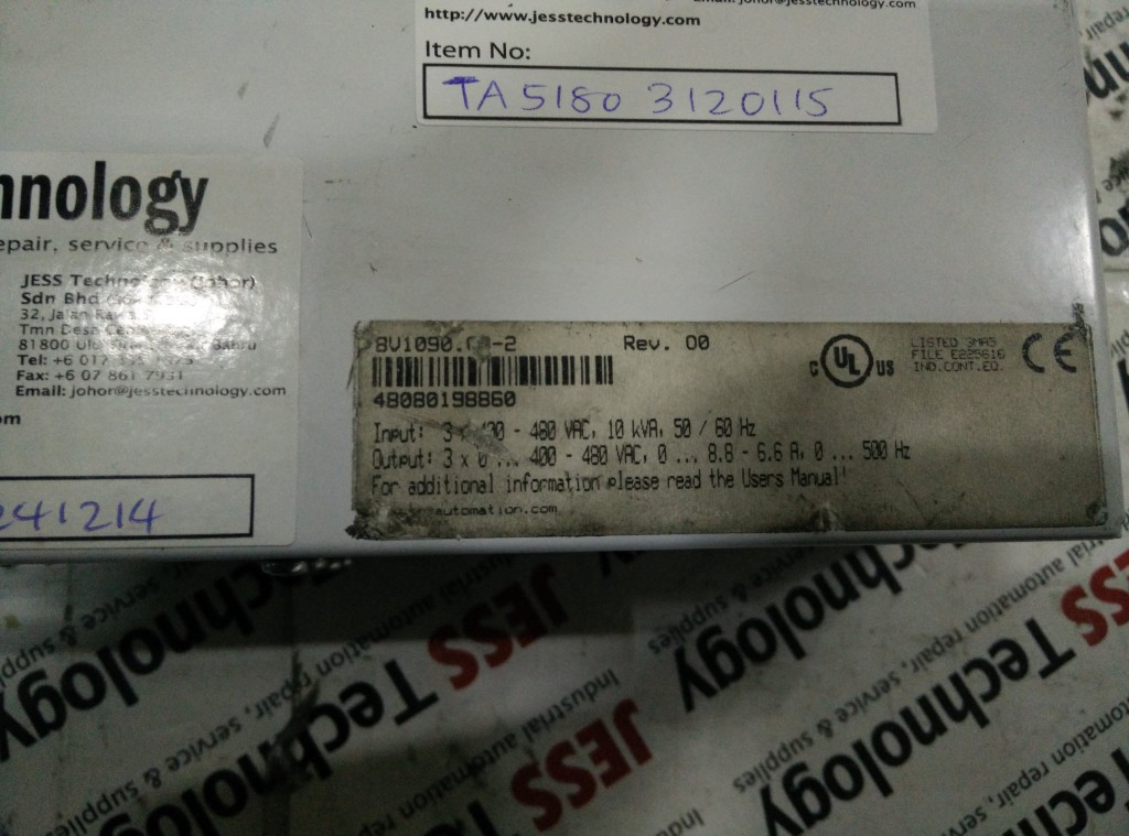Image #2 of Repair 8V1090.00-2 ACOPOS ACOPOS 1090 (UWTA5070) in Malaysia, Singapore, Thailand, Indonesia