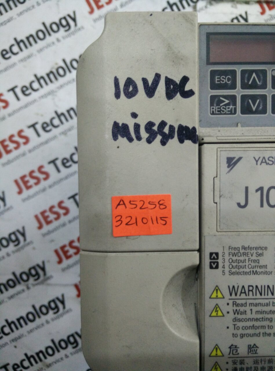 Repair CIMR-JB2A0010BAA YASKAWA YASKAWA J1000 in Malaysia, Singapore, Thailand, Indonesia