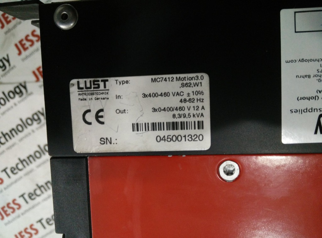 Image #2 of Repair MC7412 MOTION 3.0 LUST LUST DRIVE in Malaysia, Singapore, Thailand, Indonesia
