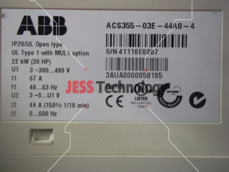 Image #3 of Repair ABB ACS355-0.3E-44A0-4 ABB INVERTER IP20/UL in Malaysia, Singapore, Thailand, Indonesia