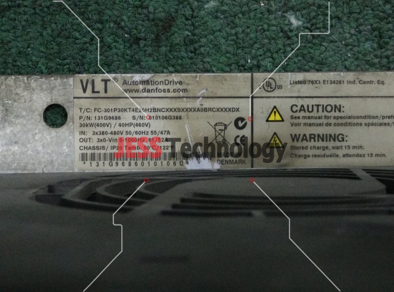 Image #2 of Repair DANFOSS FC-301P30KT4E20H2BNC / 131G9686 DANFOSS VLT DRIVE in Malaysia, Singapore, Thailand, Indonesia