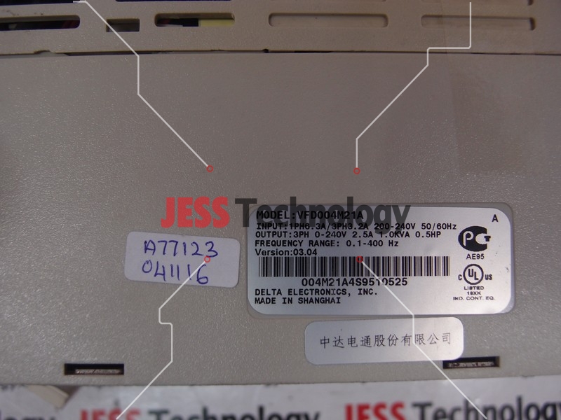 Image #1 of Repair DELTA VFD004M21A DELTA VFD-M INVERTER in Malaysia, Singapore, Thailand, Indonesia