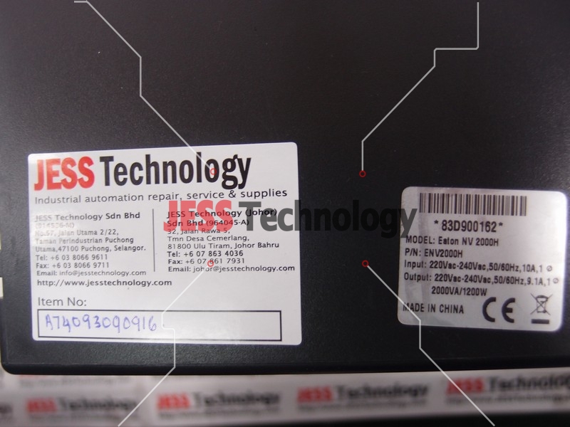 Image #1 of Repair EATON EATON NV 2000H E. T. N E-SERIES NV UPS in Malaysia, Singapore, Thailand, Indonesia