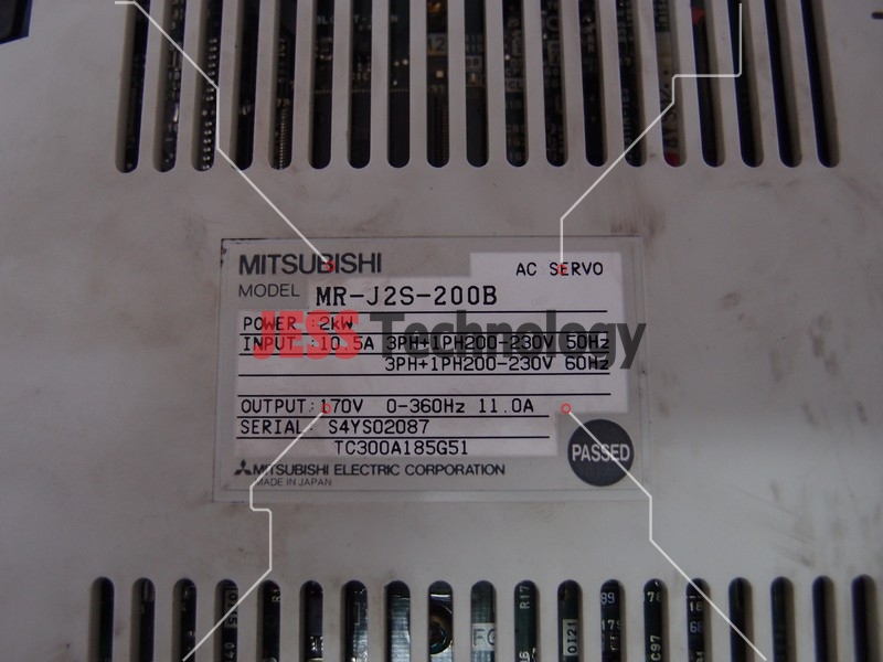 Image #4 of Repair MITSUBISHI MR-J2S-200B MITSUBISHI MELSERVO AC SERVO in Malaysia, Singapore, Thailand, Indonesia