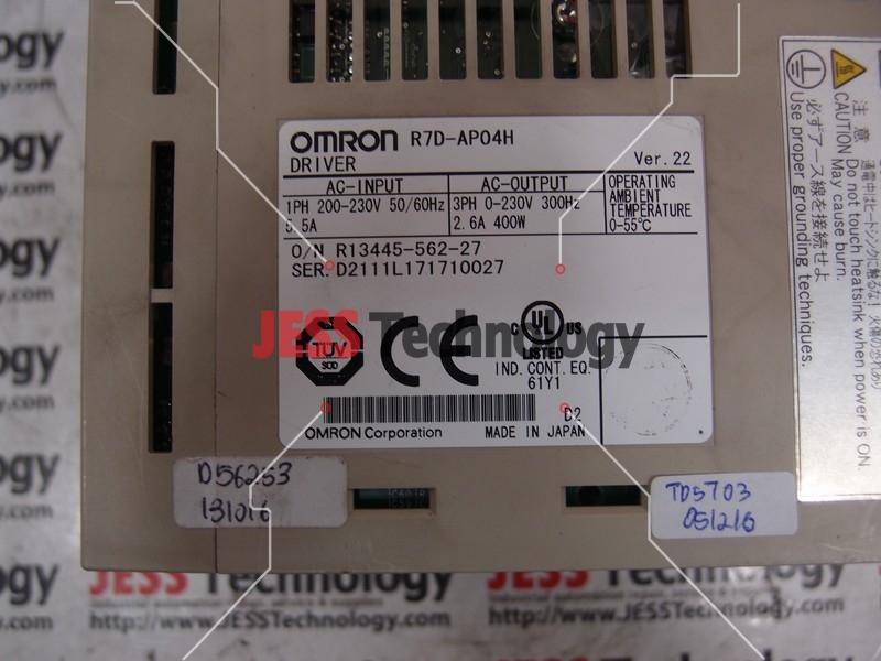Image #1 of Repair OMRON R7D-AP04H OMRON DRIVE in Malaysia, Singapore, Thailand, Indonesia