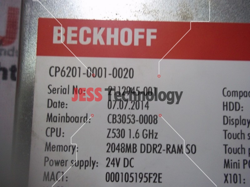 Image #3 of Repair BECKHOLF CP6201-0001-0020 SCREEN-BECKHOLF in Malaysia, Singapore, Thailand, Indonesia