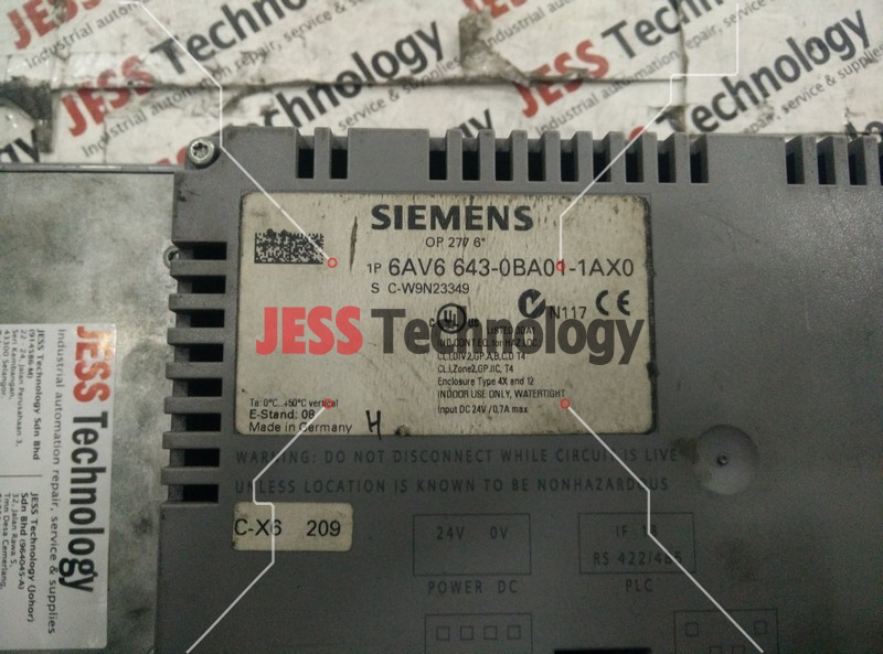 Image #3 of Repair SIEMENS 6AV6 643-0BA01-1AX0 SIEMENS SCREEN in Malaysia, Singapore, Thailand, Indonesia