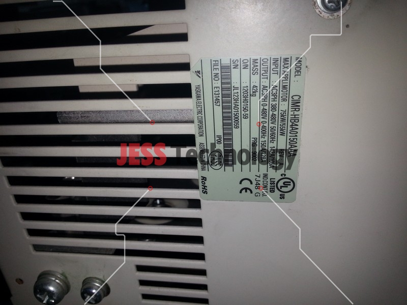 Image #2 of Repair YASKAWA CIMR-HB4A0150AAA YASKAWA H1000 in Malaysia, Singapore, Thailand, Indonesia