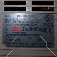 Repair YASKAWA CIMR-HB4A0039FBC YASKAWA H1000 INVERTER (18.5kW) in Malaysia, Singapore, Thailand, Indonesia