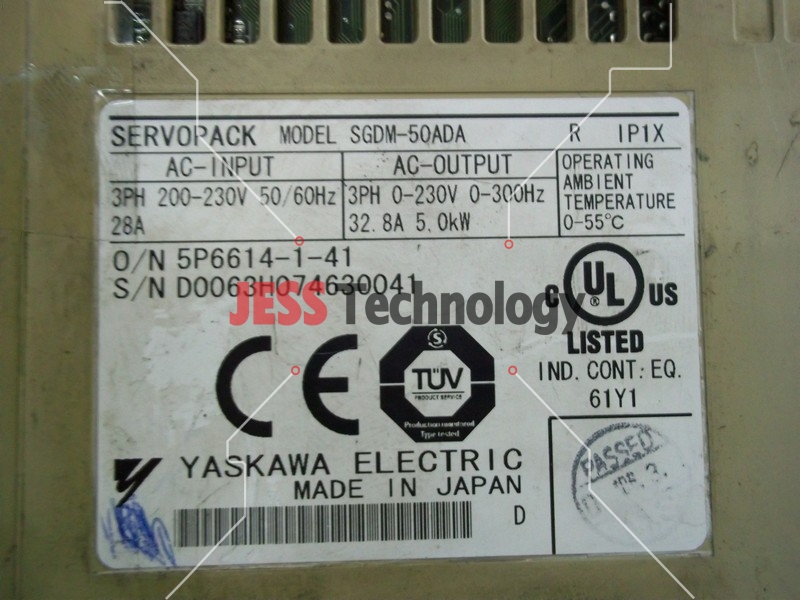 Image #4 of Repair YASKAWA SGDM-50ADA YASKAWA ELECTRIC SERVOPACK in Malaysia, Singapore, Thailand, Indonesia