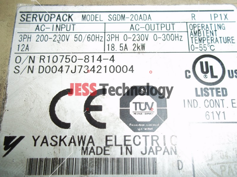 Image #4 of Repair YASKAWA SGDM-20ADA YASKAWA SERVOPACK in Malaysia, Singapore, Thailand, Indonesia
