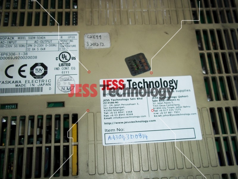 Image #2 of Repair YASKAWA SGDM-50ADA YASKAWA SERVOPACK in Malaysia, Singapore, Thailand, Indonesia