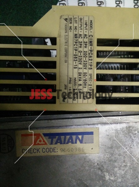 Image #3 of Repair YASKAWA CIMR-PCA21P5 YASKAWA VARISPEED in Malaysia, Singapore, Thailand, Indonesia