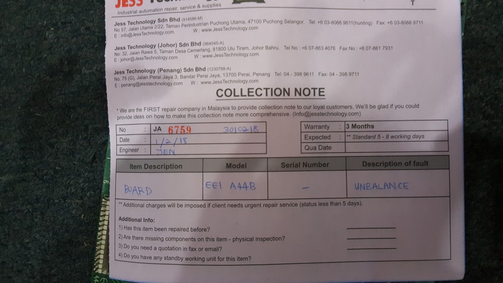 Image #4 of Repair - EE1 A44B BOARD in Malaysia, Singapore, Thailand, Indonesia