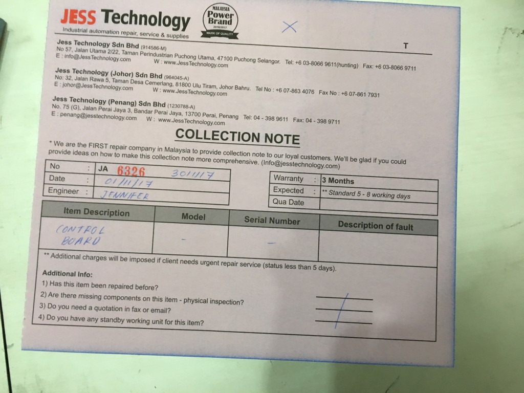 Image #4 of Repair - - CONTROL BOARD in Malaysia, Singapore, Thailand, Indonesia