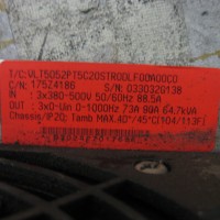 Repair Danfoss VLT5052PT5CV20STR00LF00A00C0 88.5A INVERTER in Malaysia, Singapore, Thailand, Indonesia