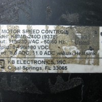 Repair KB Electronics KBMD-240D DC MOTOR SPEED CONTROL in Malaysia, Singapore, Thailand, Indonesia