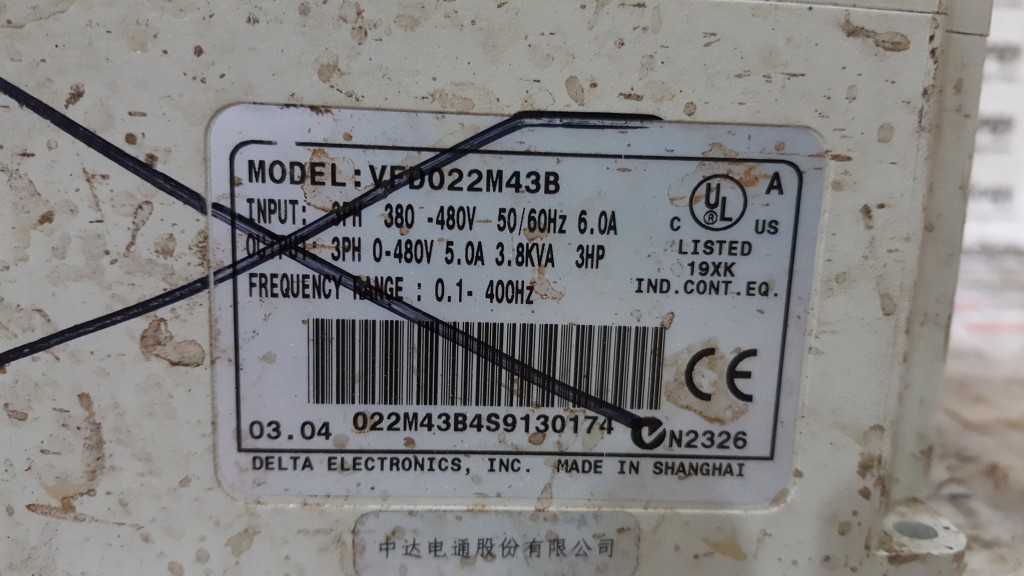 Image #1 of Repair DELTA VP6022M43B DELTA INVERTER in Malaysia, Singapore, Thailand, Indonesia
