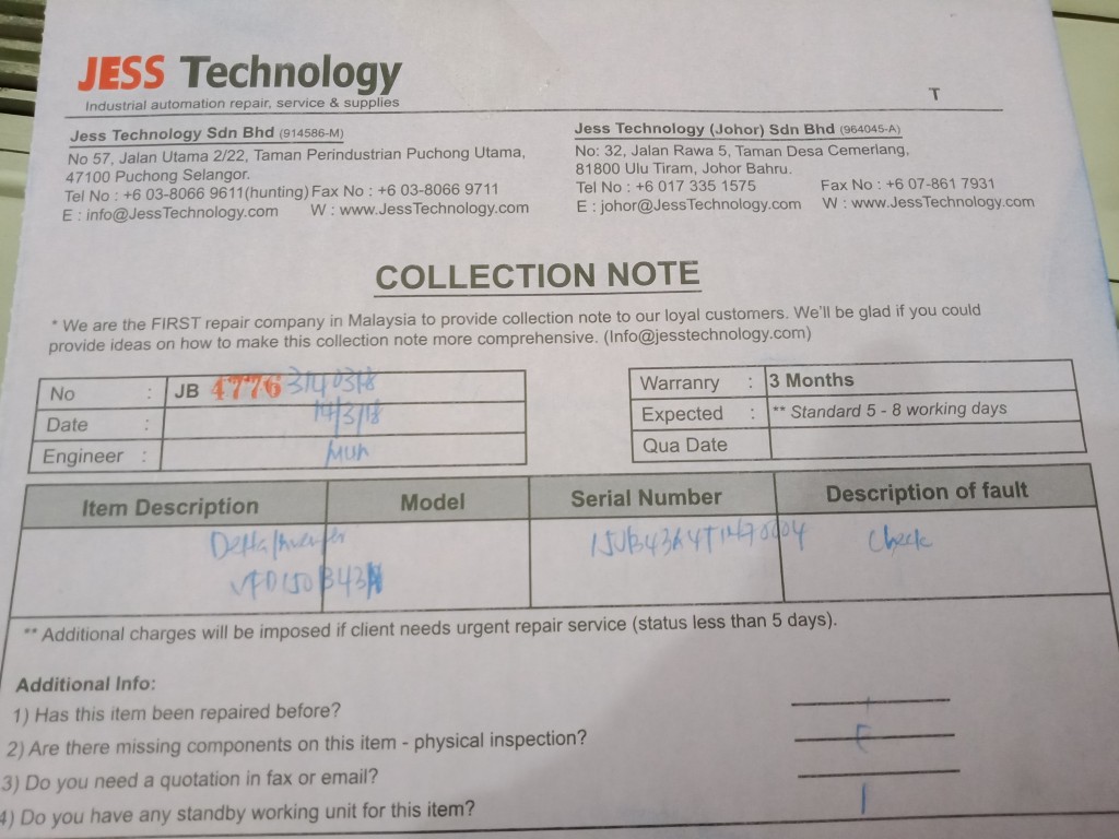 Image #4 of Repair DELTA VFD150B43A DELTA INVERTER in Malaysia, Singapore, Thailand, Indonesia