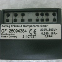 Repair DEMAG GF26094384 Crane Controller Board in Malaysia, Singapore, Thailand, Indonesia