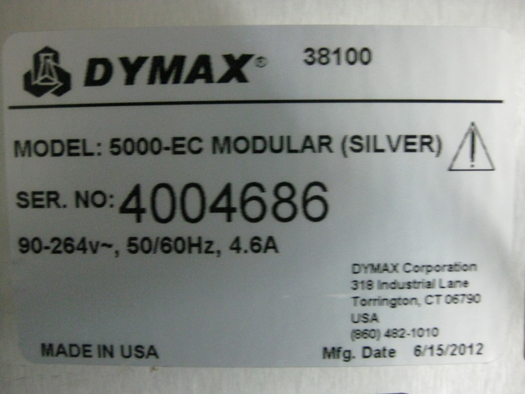 Image #2 of Repair DYMAX 5000-EC MODULAR (SILVER) 400 WATT EC POWER SUPPLY in Malaysia, Singapore, Thailand, Indonesia