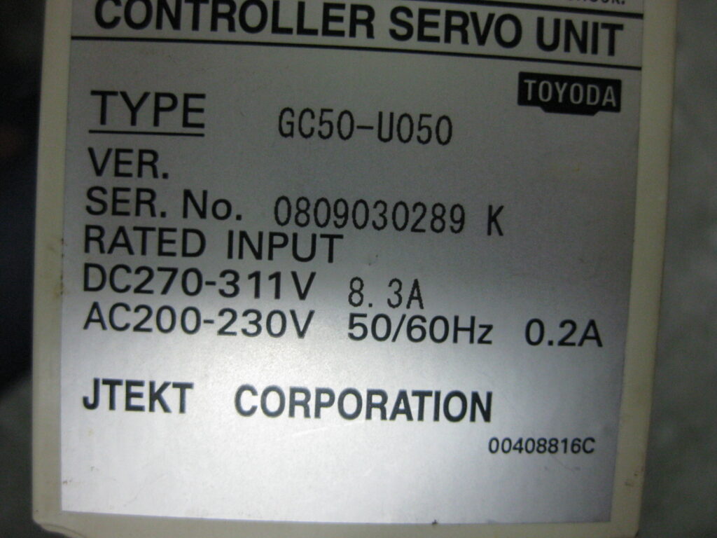 Image #4 of Repair JTEKT GC50-U050 SERVO in Malaysia, Singapore, Thailand, Indonesia