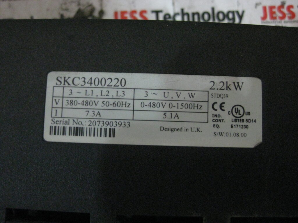 Image #1 of Repair Emerson SKC3400220 INVERTER 2.2KW in Malaysia, Singapore, Thailand, Indonesia