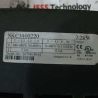 Repair Emerson SKC3400220 INVERTER 2.2KW in Malaysia, Singapore, Thailand, Indonesia