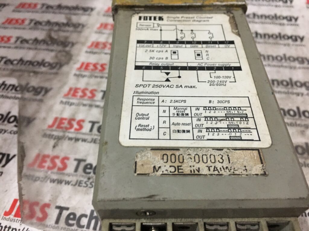 Image #4 of Repair FOTEK HC-51P FOTEK PRESET COUNTER in Malaysia, Singapore, Thailand, Indonesia