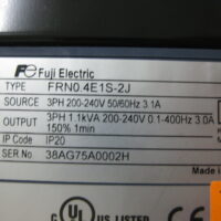 Repair Fuji Electric FRNO.4E1S-2J  High performance compact inverter in Malaysia, Singapore, Thailand, Indonesia