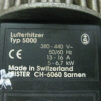 Repair LEISTER CH-6060 SARNEN HOT AIR BLOWER in Malaysia, Singapore, Thailand, Indonesia