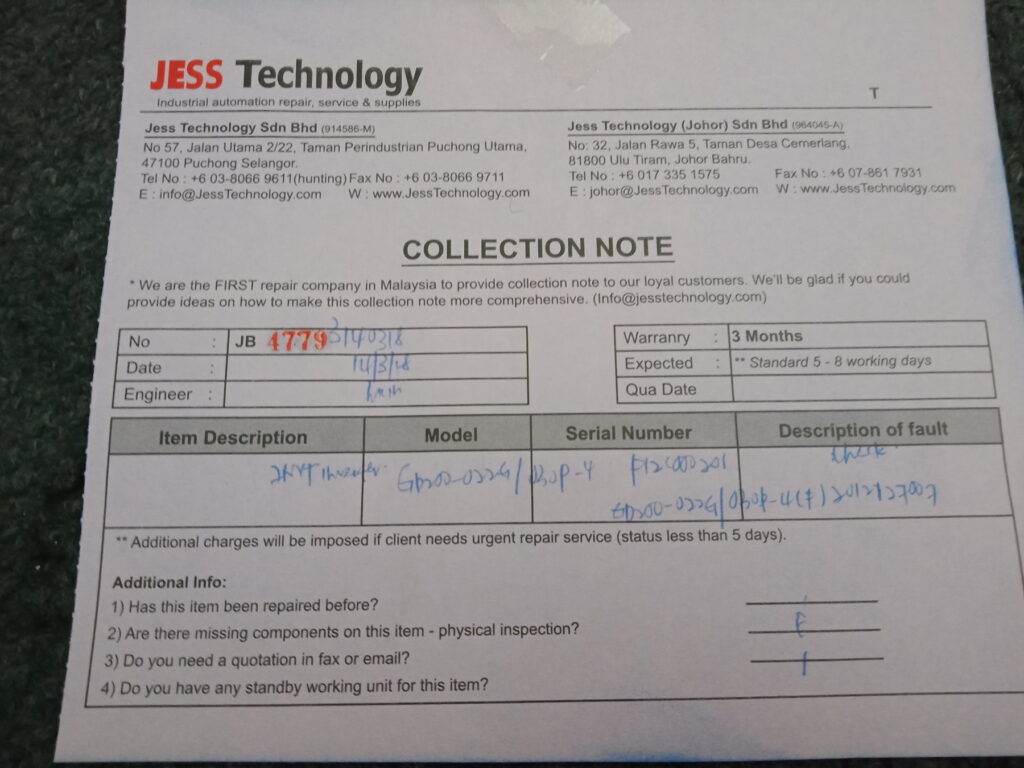 Image #4 of Repair INVT GD200-022G/030P-4 INVT INVERTER in Malaysia, Singapore, Thailand, Indonesia