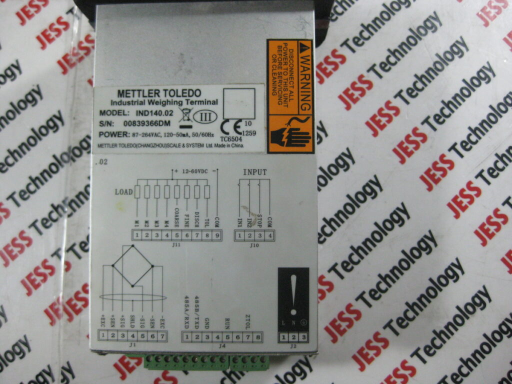 Image #1 of Repair METTLER TOLEDO IND140.02 INDUSTRIAL WEIGHING TERMINAL 120-50 mA in Malaysia, Singapore, Thailand, Indonesia
