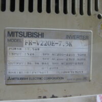 Repair MITSUBISHI FR-V220E-7.5K INVERTER 7.5KW in Malaysia, Singapore, Thailand, Indonesia