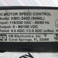 Repair KB ELECTRONICS KBIC-240D(9464L) DC MOTOR SPEED CONTROL in Malaysia, Singapore, Thailand, Indonesia