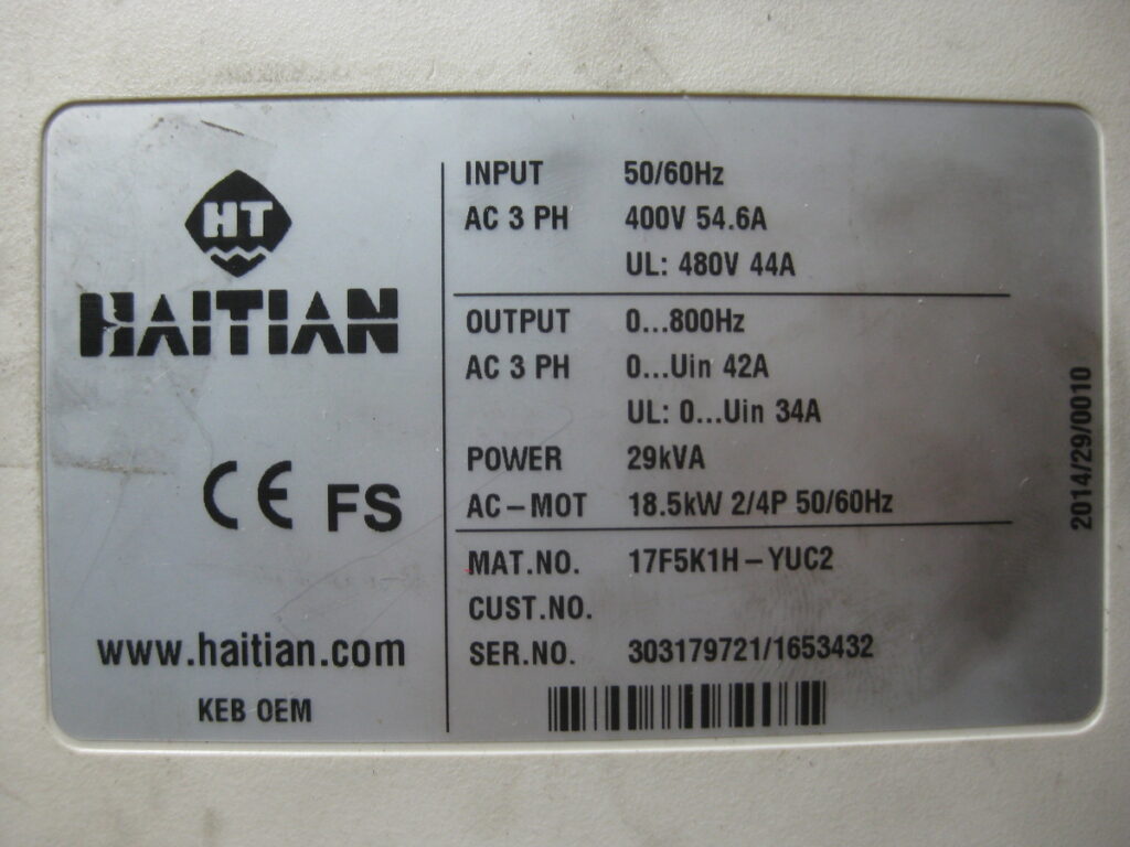 Image #4 of Repair KEB 17F5K1H-YUC2 INVERTER in Malaysia, Singapore, Thailand, Indonesia