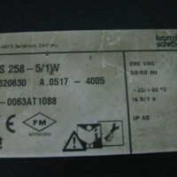 Repair KROM SCHRODER IFS258-5/1W KROM SCHRODER RELAY in Malaysia, Singapore, Thailand, Indonesia