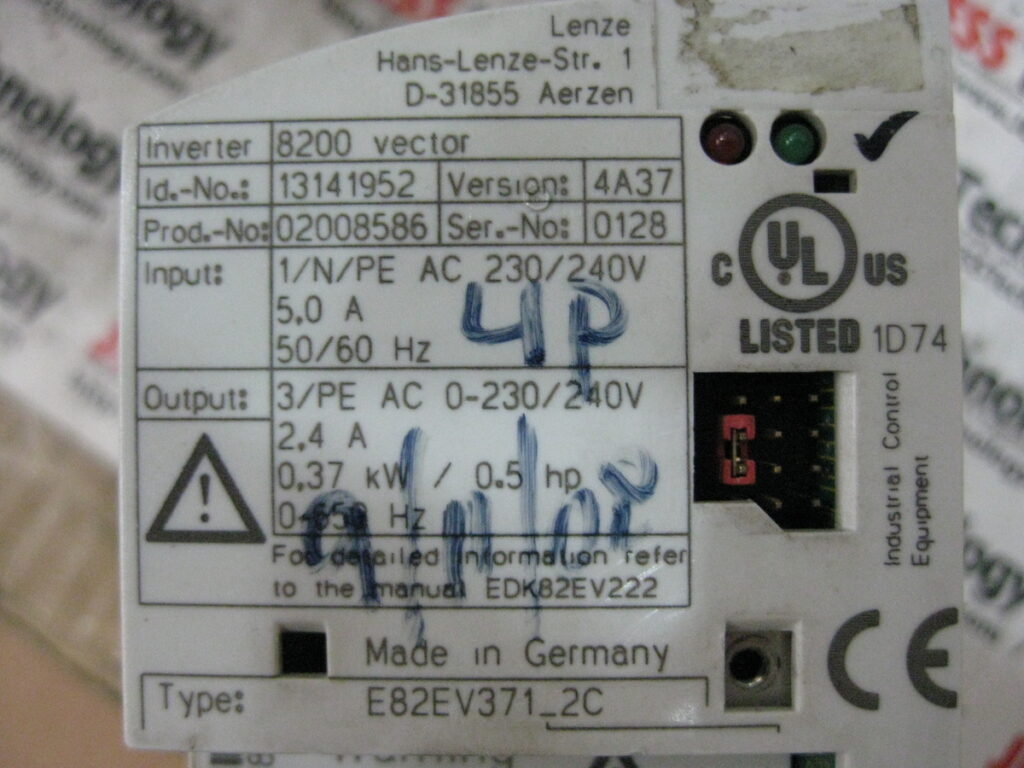 Image #3 of Repair LENZE E82EV371_2C INVERTER 8200 VECTOR in Malaysia, Singapore, Thailand, Indonesia