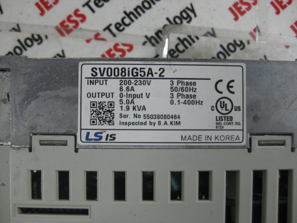 Image #1 of Repair LS SV008IG5A-2 VARIABLE FREQUENCY DRIVE in Malaysia, Singapore, Thailand, Indonesia