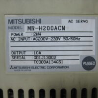 Repair MITSUBISHI MR-H200ACN AC SERVO 2kW in Malaysia, Singapore, Thailand, Indonesia
